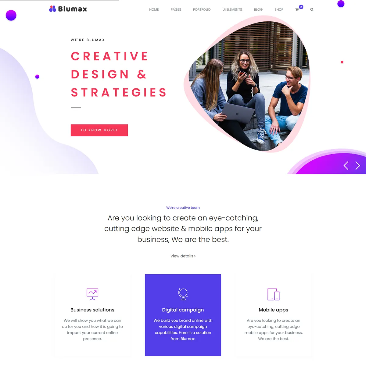 Blumax - Multi-Purpose Responsive Website TemplatesNo No support Regular License