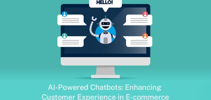 AI chatbot assisting e-commerce customers