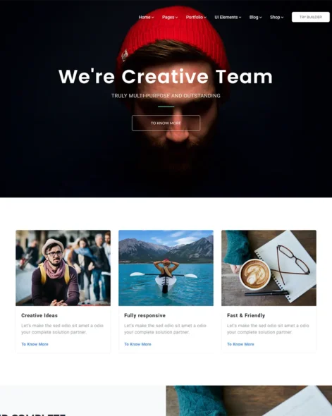 Gova Site Template