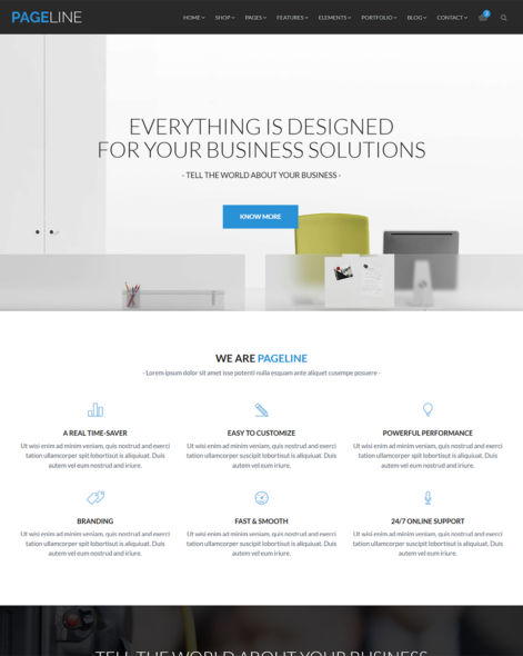PageLine - Bootstrap Based Multi-Purpose HTML5 Template - Image 2