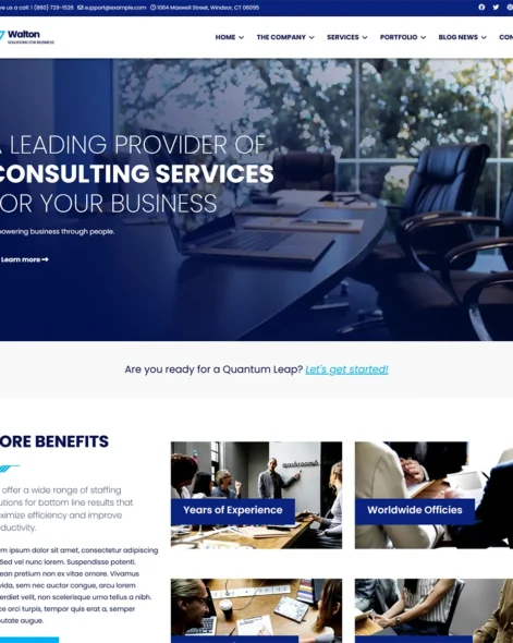 Wolton - Business & Corporate Joomla 5 Template - Image 3