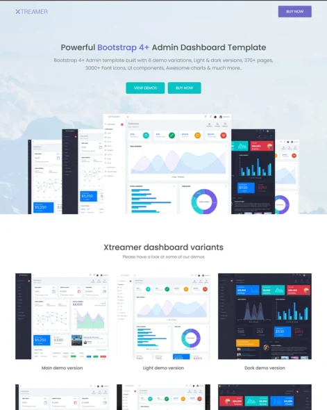 Xtreamer Site Template