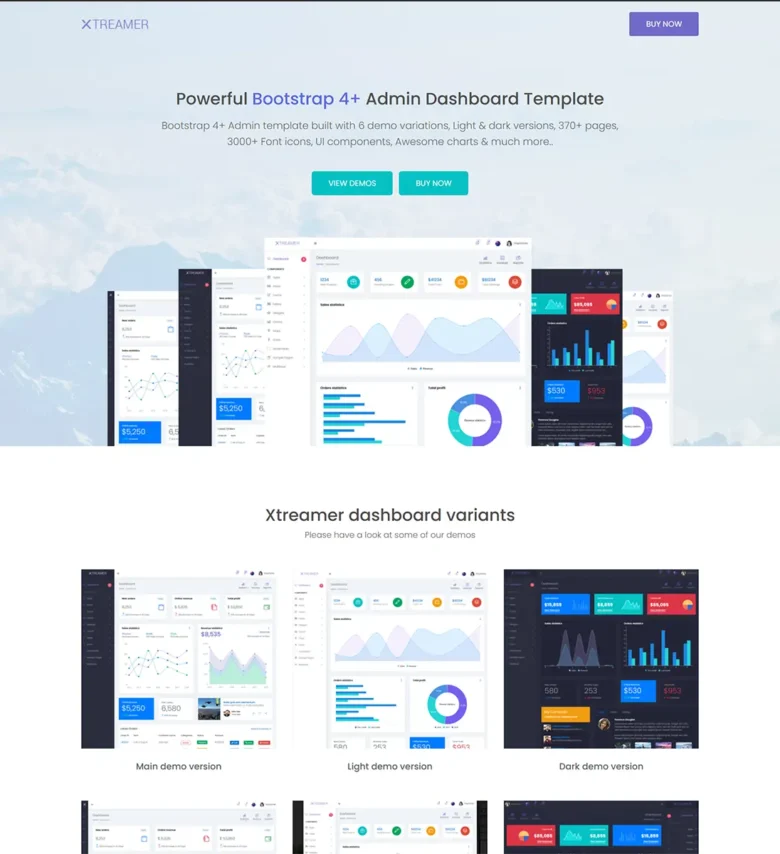 Xtreamer Site Template