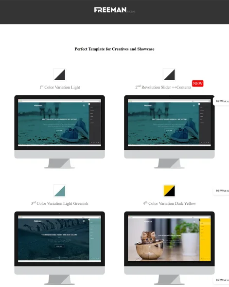 Freeman Joomla Template