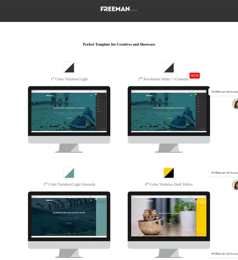 Freeman Joomla Template