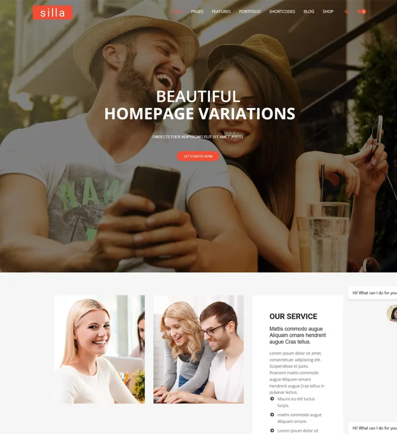 Silla Site Template