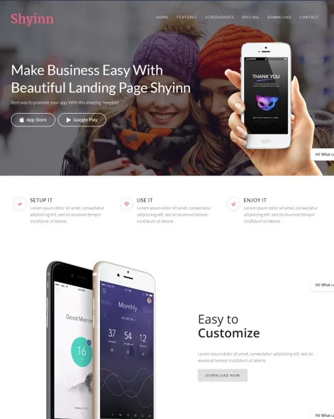 Shyinn Joomla Template