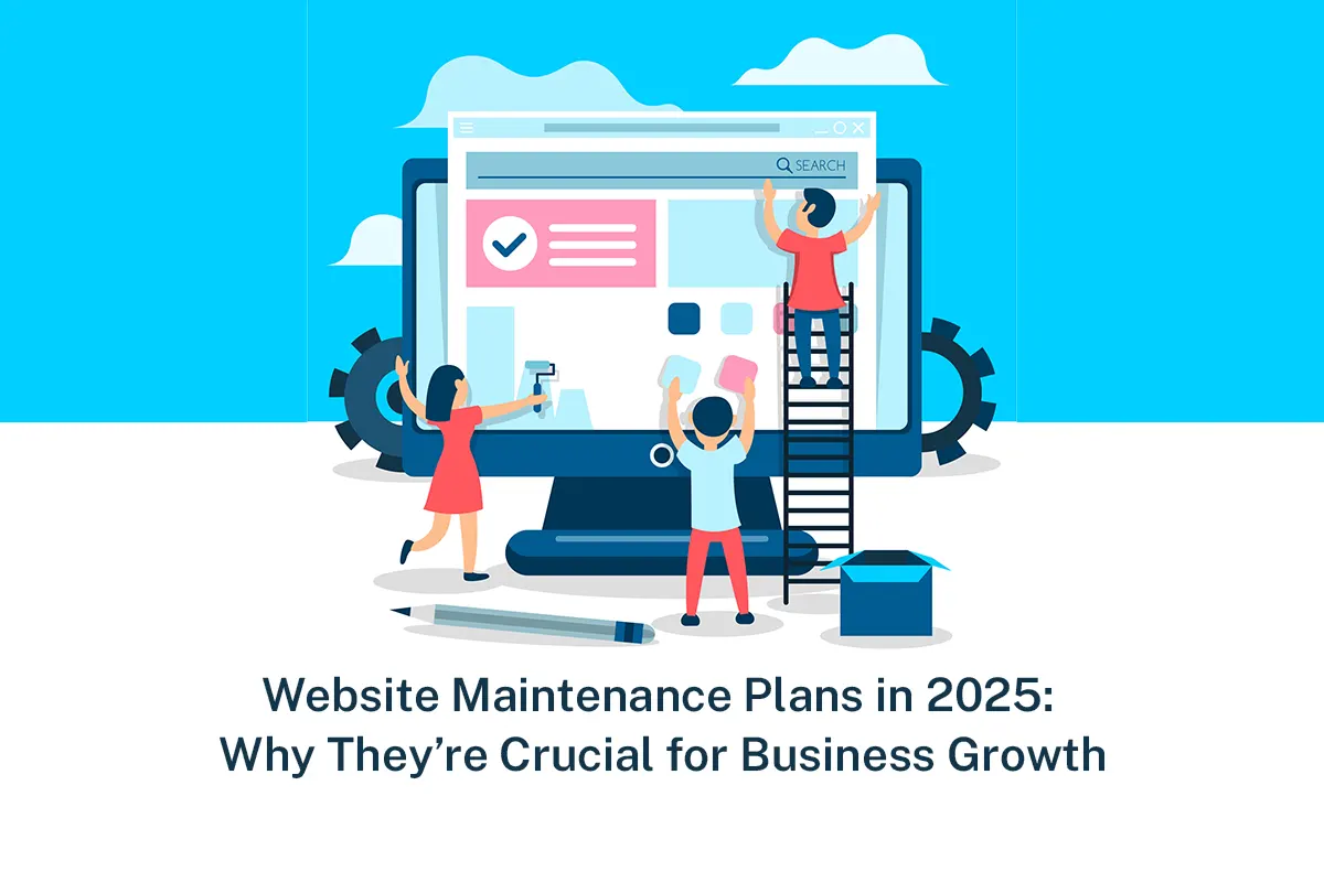 Website maintenance services in 2025 by Arisezon