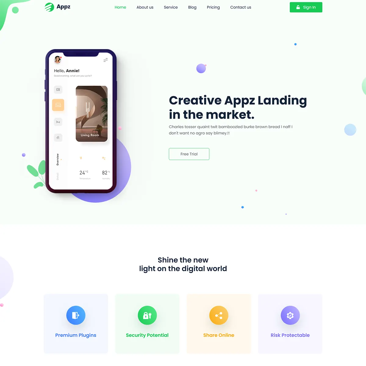Appz - Joomla 5 Mobile App landing Template