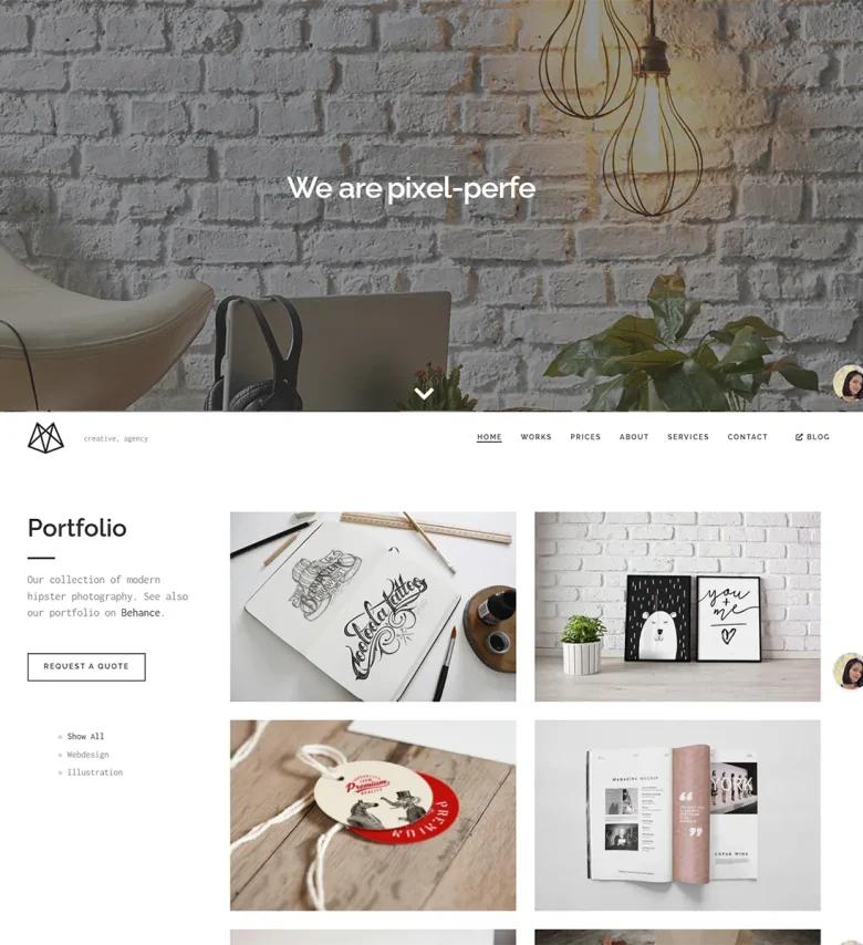 Bushwick - OnePage Helix Ultimate Joomla 5 Template
