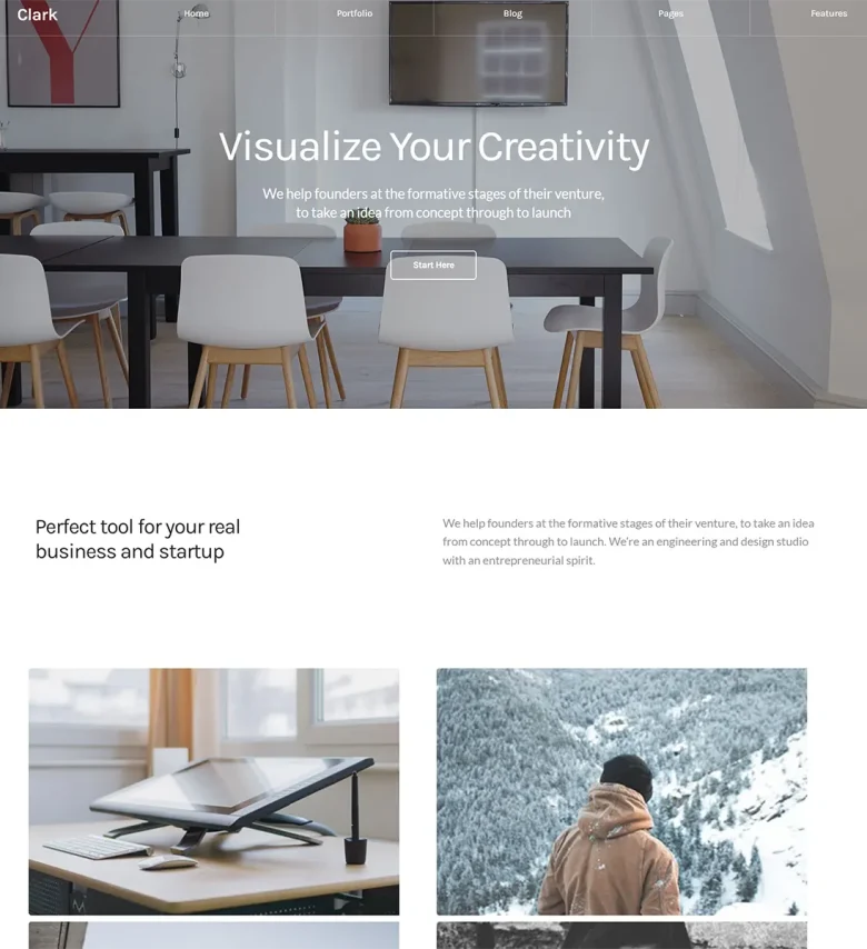 Clark - Joomla 5 Modern Multi Niche Creative Template
