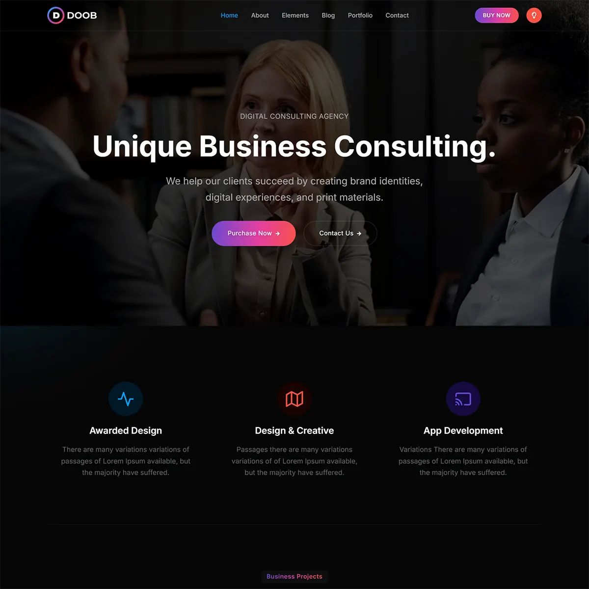 Doob - Joomla 5 Business & Consulting Template