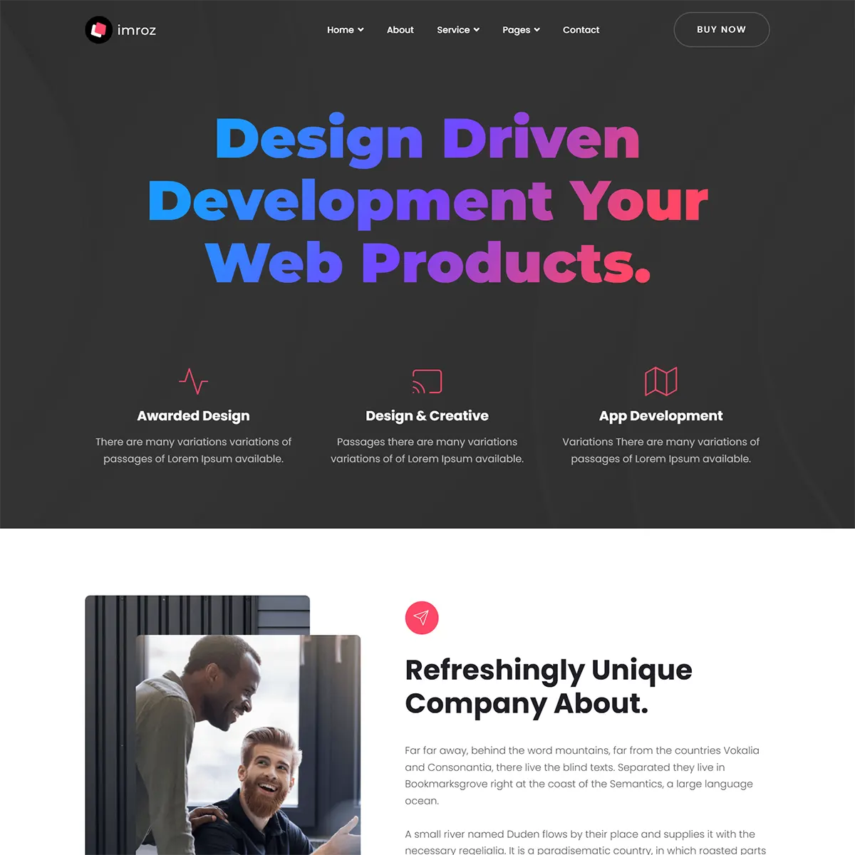 Imroz - Joomla 5 Agency and Portfolio Template