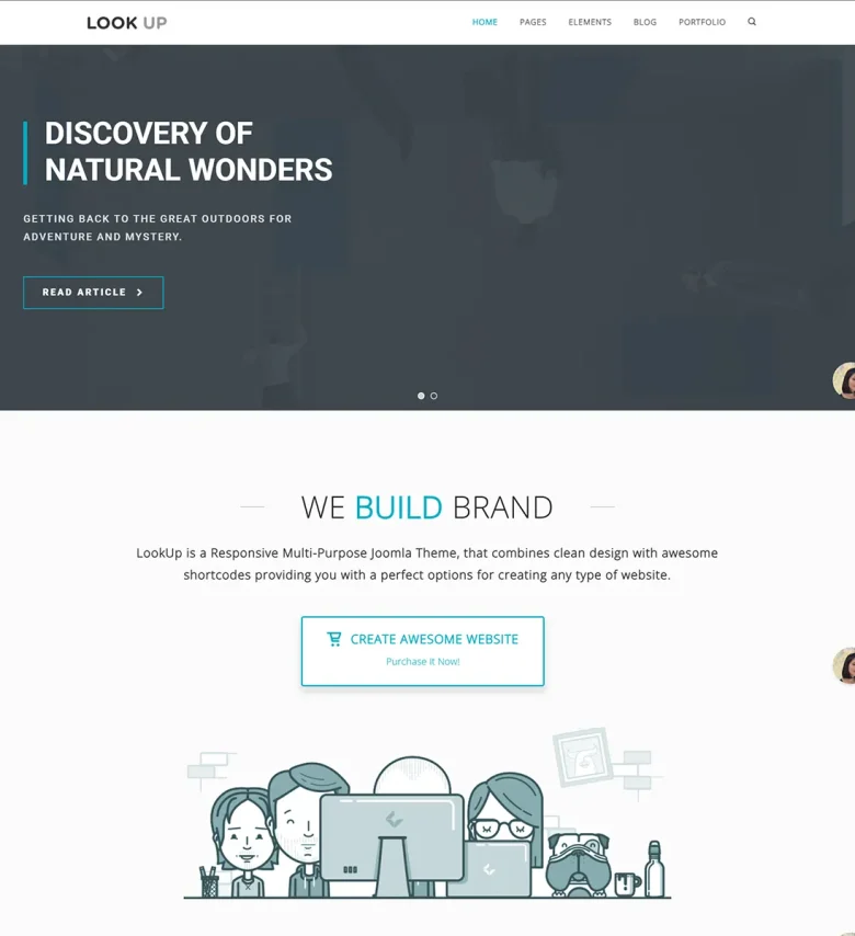 LookUp - Responsive Multipurpose Joomla 5 Template