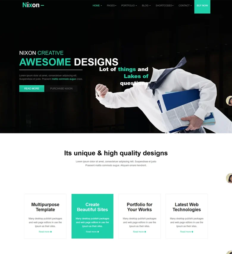 Nixon Responsive Multipurpose Joomla Template