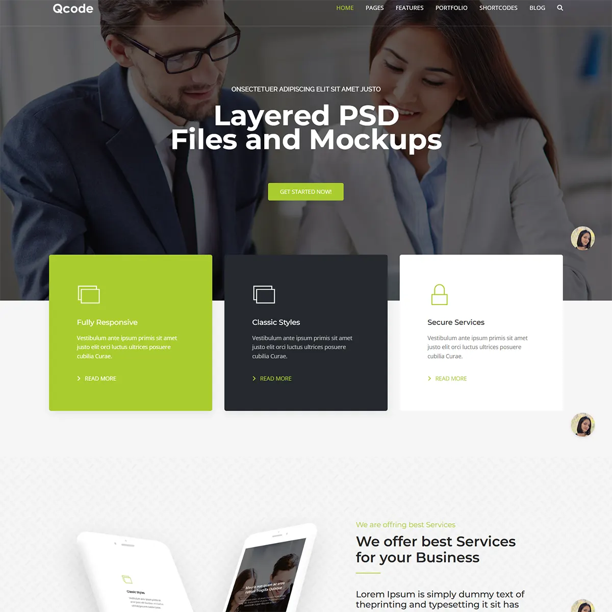 Qcode - Responsive MultiPurpose Joomla 5 Template
