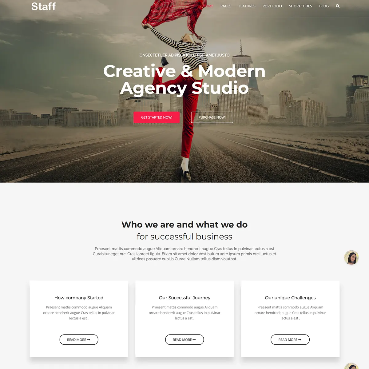 Staff - Responsive Business Joomla 5 Template