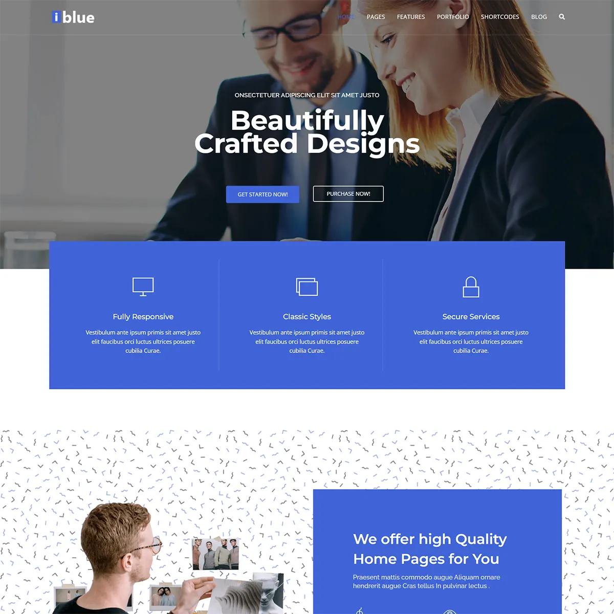 iblue - Joomla 5 Responsive Multipurpose Template