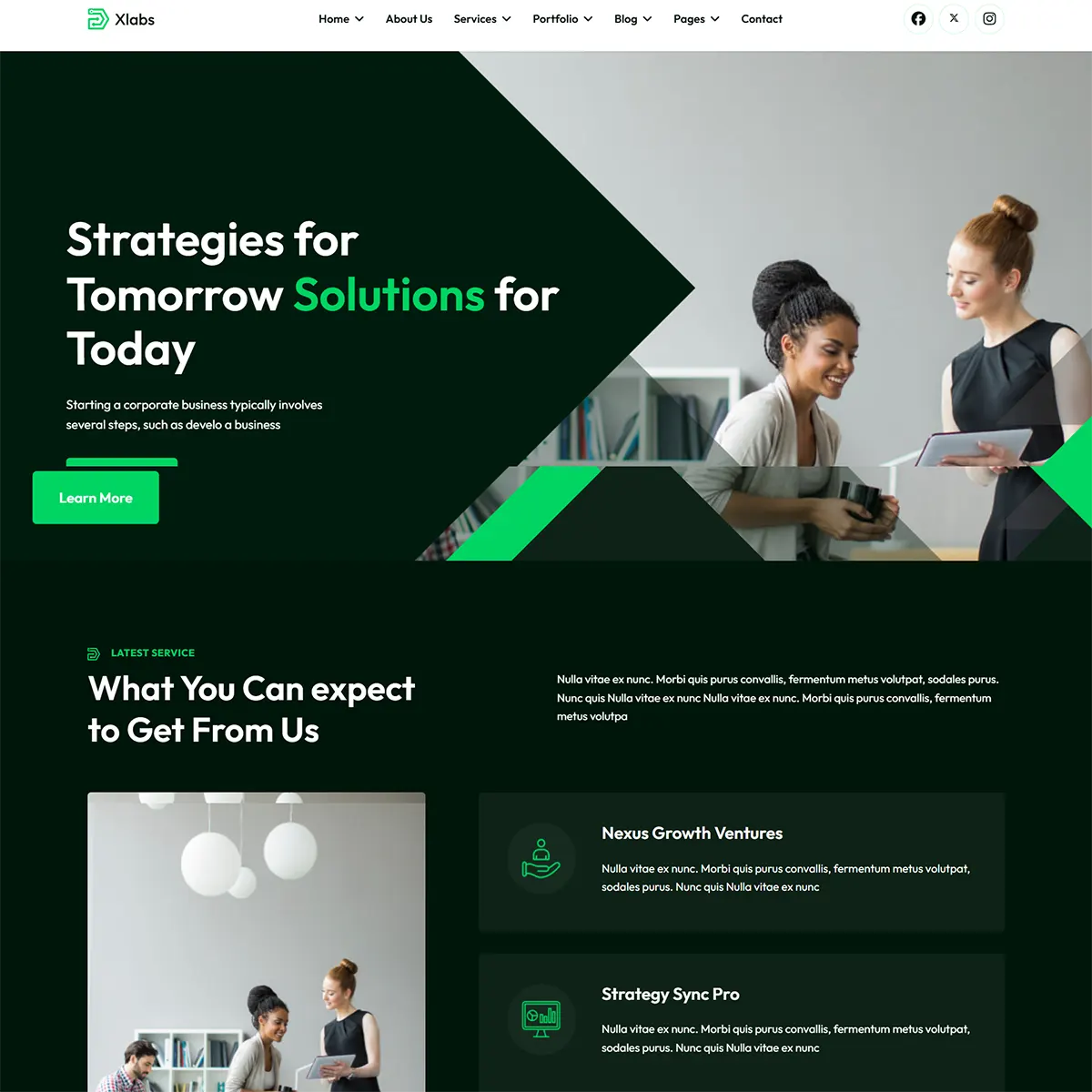 Xlab – Joomla-Template1